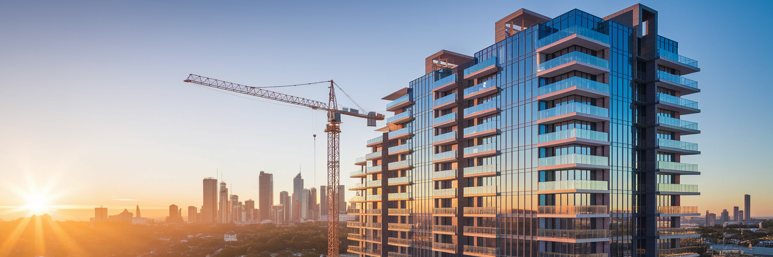 Modern Australian property development project.