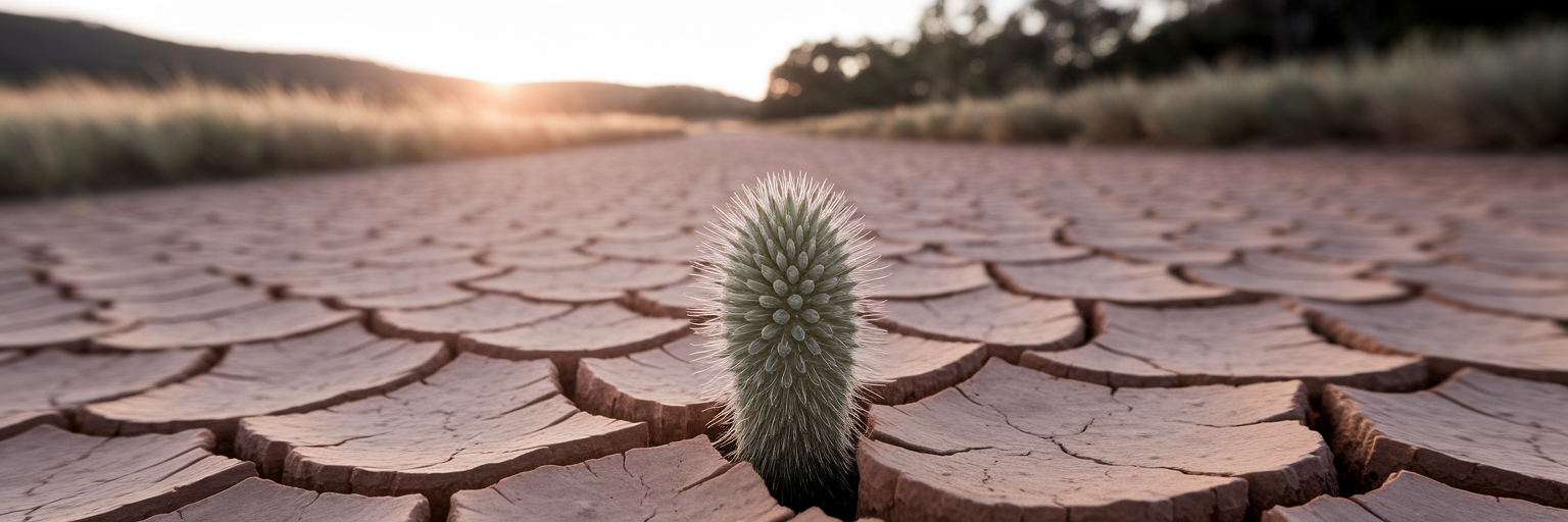 Resilient Australian business recovery concept.