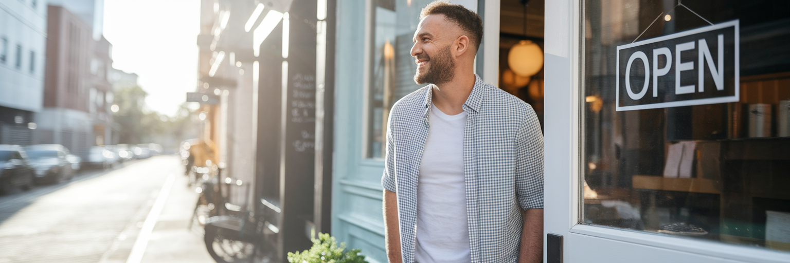 Australian business owner ready for growth.